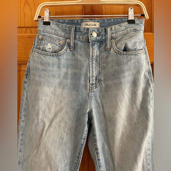 Madewell The Petite Curvy Perfect Vintage Jean in Fitzgerald Wash - Picture 4 of 6